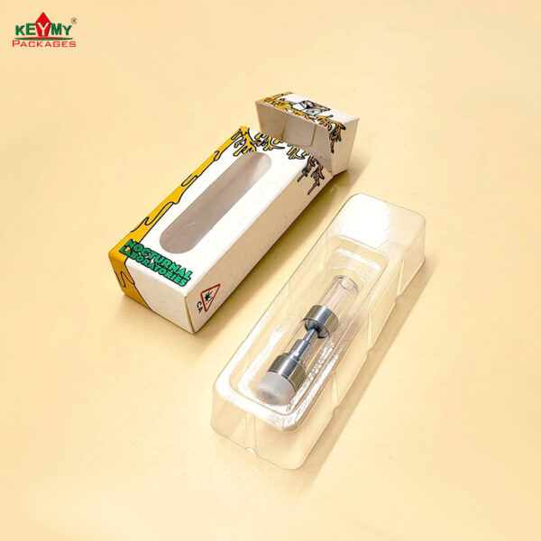 Keymy NT66 vape packaging custom blister packaging PVC  blister tray vape packaging plastics shenzhen factory