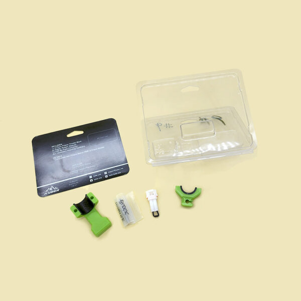 keymy DZ133 Shaver packaging PET clamshell ODM clamshell packaging easy fold packaging ODM for Shaver packaging