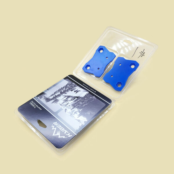 keymy DZ134 Decoration tools PET clamshell ODM clamshell packaging easy fold packaging ODM for Decoration tools