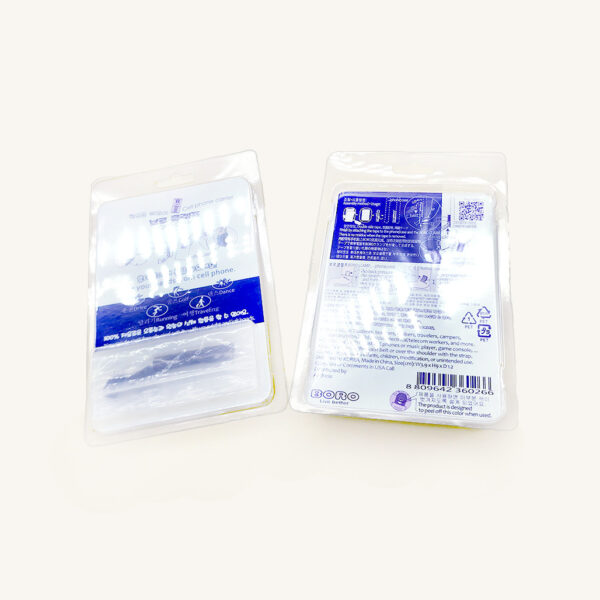 keymy DZ143 snacks custom PET clamshell cheapest clamshell packaging easy fold packaging PET for snacks