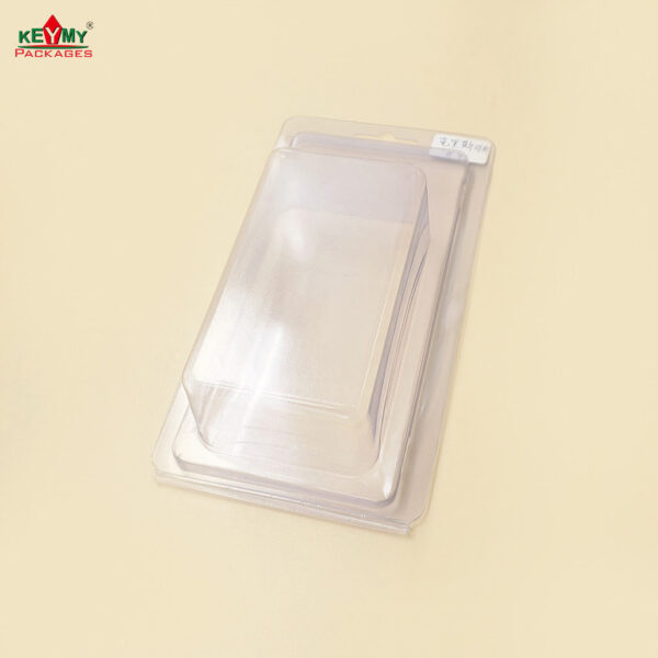 keymy DZ26 high quality custom PET clamshell for tool cheap PET clamshell packaging easy fold packaging