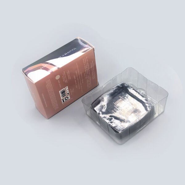 keymy NT224 deluxe hologram box with tray, tray box, cosmetic box packaging Blister packaging